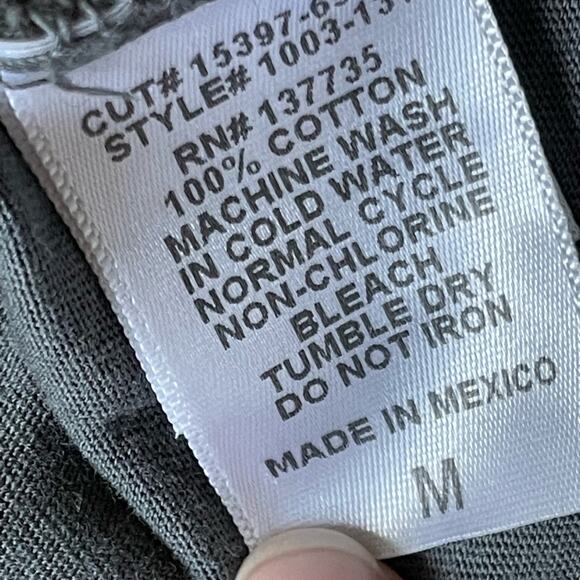 Rock & Roll Hall of Fame Ombré Grey Screen Print Short Sleeve T-shirt Size Small - Picture 7 of 7